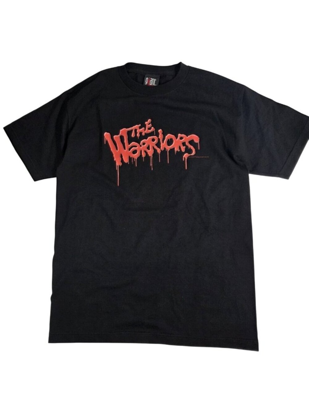 Vintage 90s The Warriors Movie Video Game Promo T Shirt Giant Tag Black Sz M